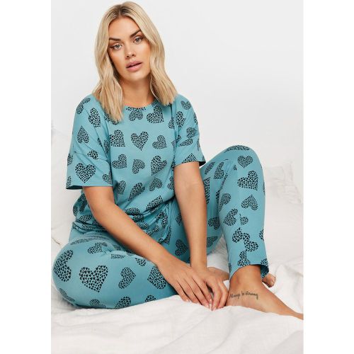 Ensemble De Pyjama Imprimé Coeurs - Yours - Modalova