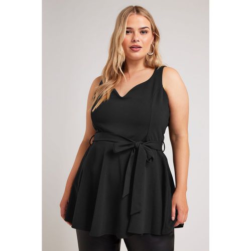 Top Peplum Style Volanté , Grande Taille & Courbes - Yours London - Modalova