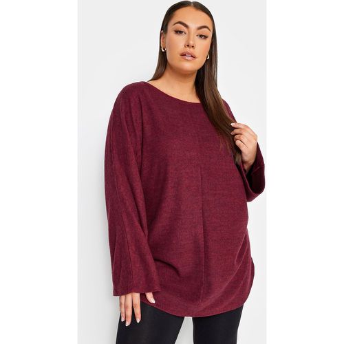 Pull Foncé Couture Toucher Doux , Grande Taille & Courbes - Yours - Modalova