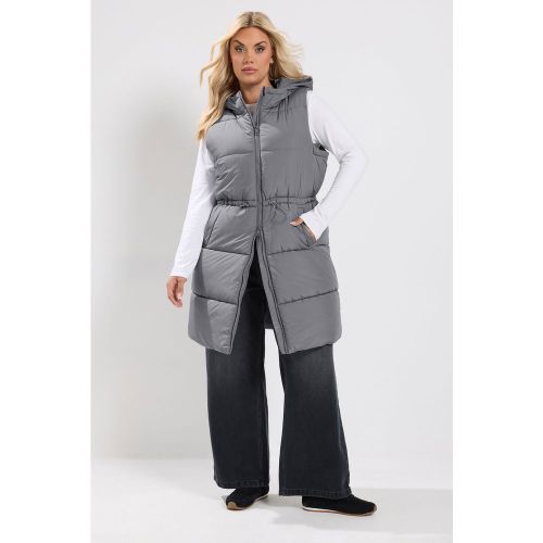Plus Size Padded Gilet Size 46 - Yours - Modalova