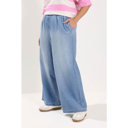 Jean Large Bleu Moyen Size Regular > 50 - Yours - Modalova