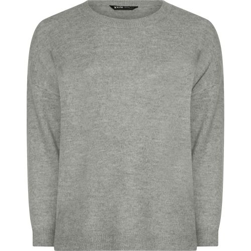 Pull Gris Doux En Maille Size 50-52 - Yours - Modalova