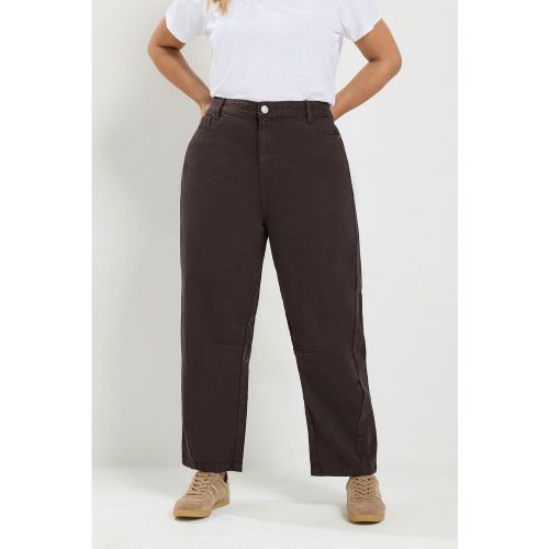 Jean Barrel Marron Chocolat Size 48 - Yours - Modalova