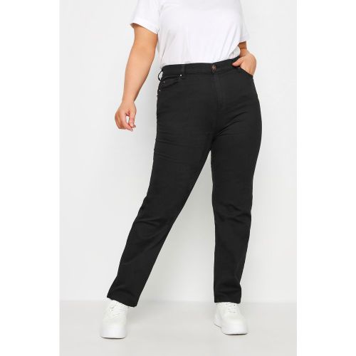 Jeans Noir Ruby Coupe Droite Size Long > 52 - Yours - Modalova