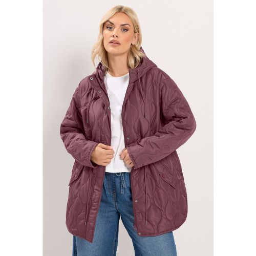 Veste Matelassée Légère Violette Size 62-64 - Yours - Modalova