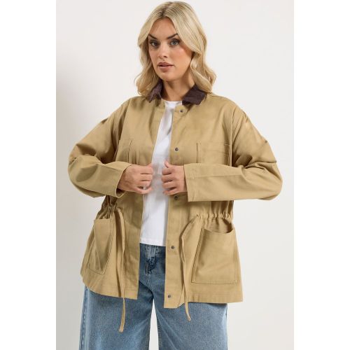 Veste Style Charpentier Taupe Size 54-56 - Yours - Modalova
