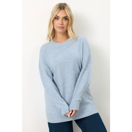 Pull Doux Bleu Clair Size 46-48 - Yours - Modalova