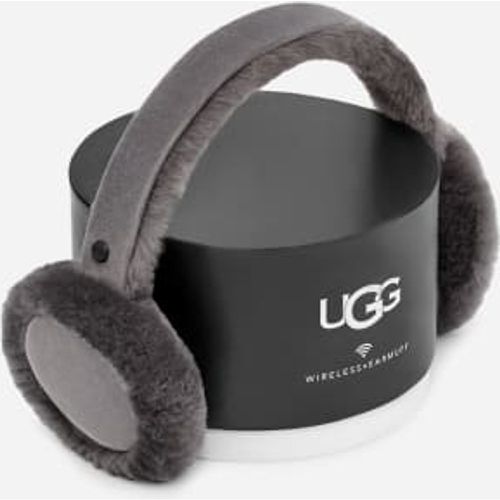 W Sheepskin Bluetooth Earmuff in Grey, Taille O/S, Shearling - Ugg - Modalova