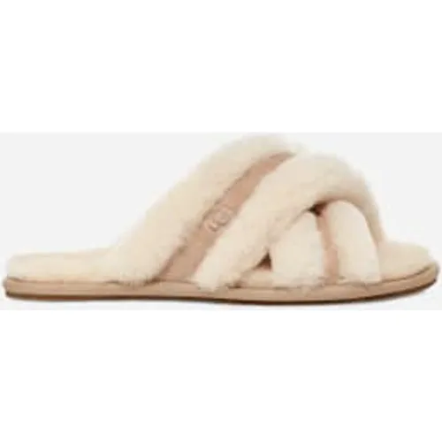 Chausson Scuffita | UE in Beige, Taille 37, Cuir - Ugg - Modalova