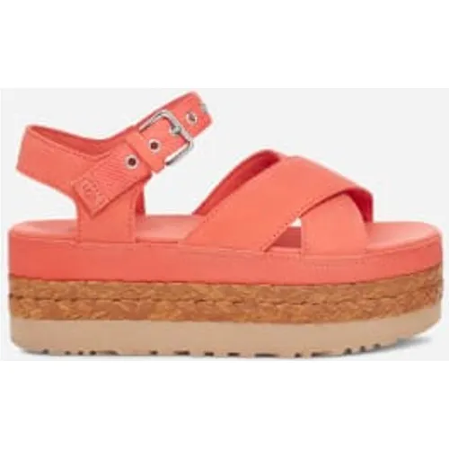 Sandale Aubrey à plateforme | UE in Pink, Taille 42, Daim - Ugg - Modalova