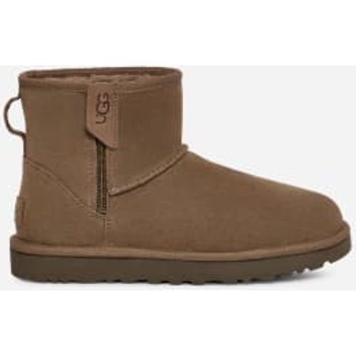 Botte Classic Mini Bailey avec fermeture éclair in , Taille 38, Cuir - Ugg - Modalova