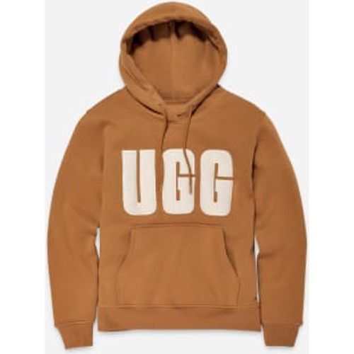 Sweat à capuche avec logo Rey en fluff | UE in /, Taille M, Mélange De Coton - Ugg - Modalova