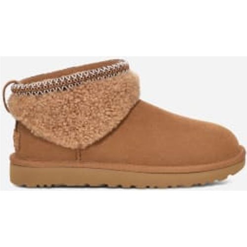 Botte Classic Ultra Mini Maxi Curly in Brown, Taille 41, Daim - Ugg - Modalova
