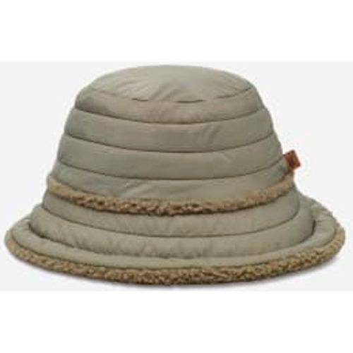 Bob réversible en fluff in Green, Taille L/XL, Nylon/Recycled Materials/Fleece - Ugg - Modalova