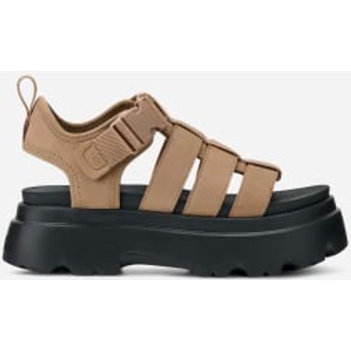 Sandale Cora | UE in Beige, Taille 43, Nubuck/Textile/Recycled Materials - Ugg - Modalova