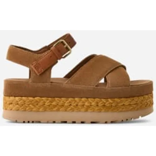 Aubrey à lanière à la cheville in Brown, Taille 43, Daim - Ugg - Modalova