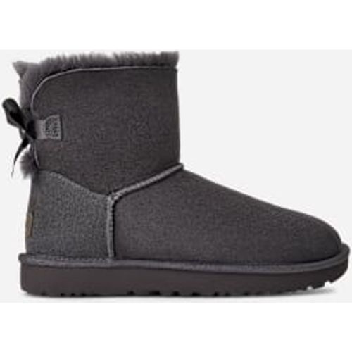 Botte Mini Bailey Bow II | UE in Grey, Taille 36, Shearling - Ugg - Modalova
