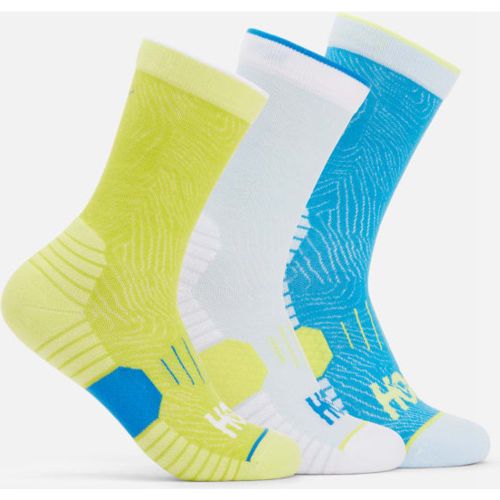 Lot de trois paires de chaussettes de running mi-hautes en // Taille S - HOKA - Modalova