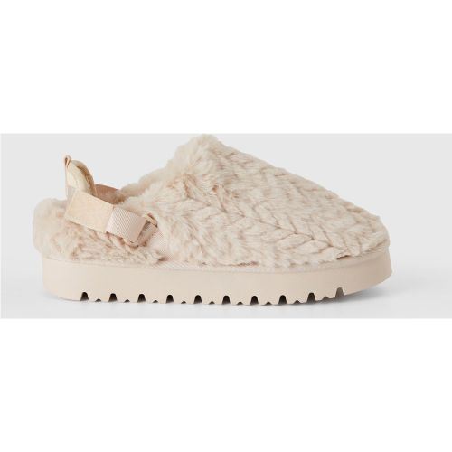 Benetton, Sabot En Fourrure Synthétique, taille , - United Colors of Benetton - Modalova
