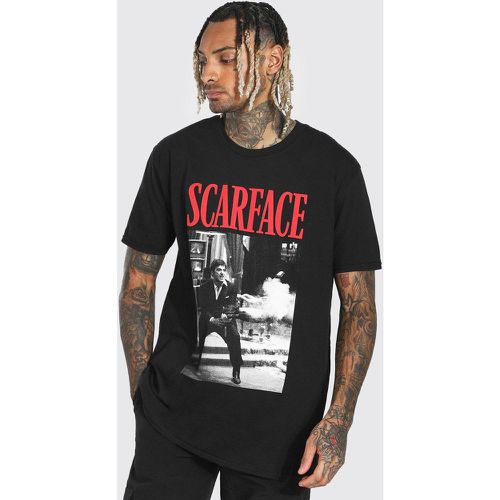 T-shirt oversize officiel Scarface - S - Boohooman - Modalova