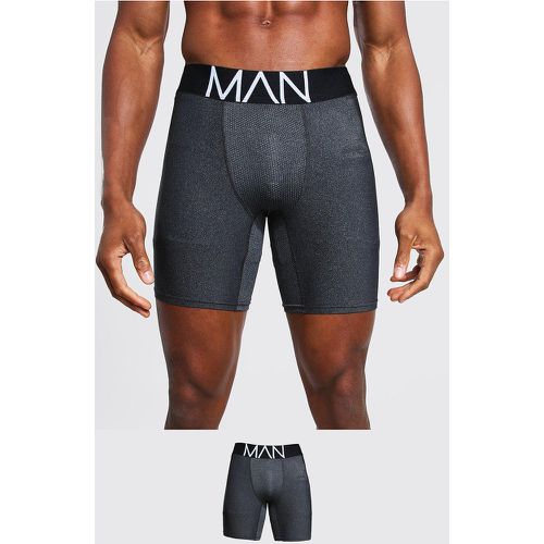 Boxer long à coutures contrastantes - MAN - S - Boohooman - Modalova