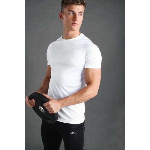 T-shirt de sport à manches raglan - MAN Active - XS - Boohooman - Modalova