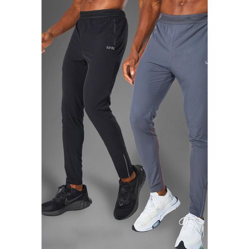 Lot de 2 joggings de sports légers - MAN Active - S - Boohooman - Modalova