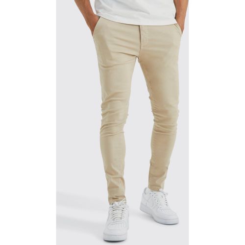 Pantalon chino super skinny - 32 - Boohooman - Modalova