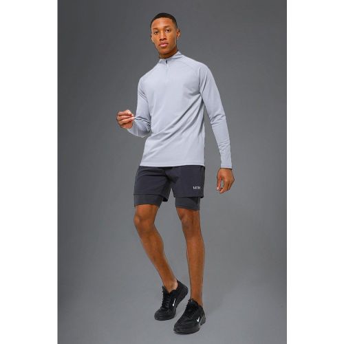Ensemble de survêtement de sport avec short 2 en 1 - MAN Active - XXL - Boohooman - Modalova