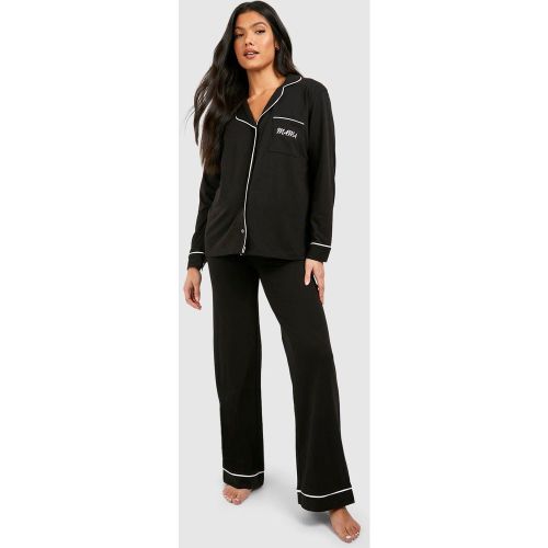 Maternité - Ensemble De Pyjama À Surpiqûres - 38 - boohoo - Modalova