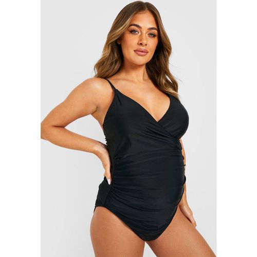 Maternité - Maillot De Bain À Dos Nu - 36 - boohoo - Modalova