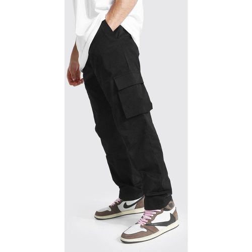 Pantalon chino cargo ample - Boohooman - Modalova