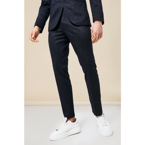 Pantalon de costume skinny à chevrons - 32R - Boohooman - Modalova