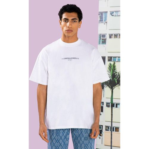 T-shirt oversize épais - Limited Edition - M - Boohooman - Modalova