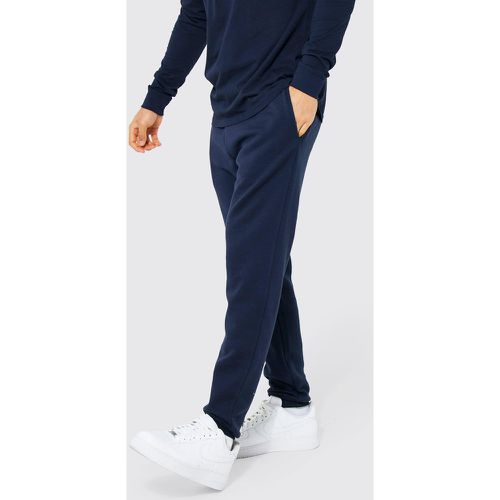 Jogging slim basique en coton REEL - S - Boohooman - Modalova