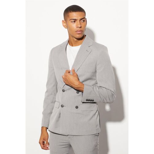 Veste de costume croisée super skinny - 38 - Boohooman - Modalova