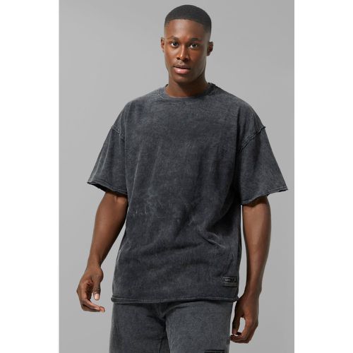 T-shirt oversize surteint - MAN Active - XL - Boohooman - Modalova