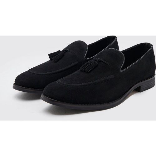 Mocassins à pampilles en faux daim - 41 - Boohooman - Modalova