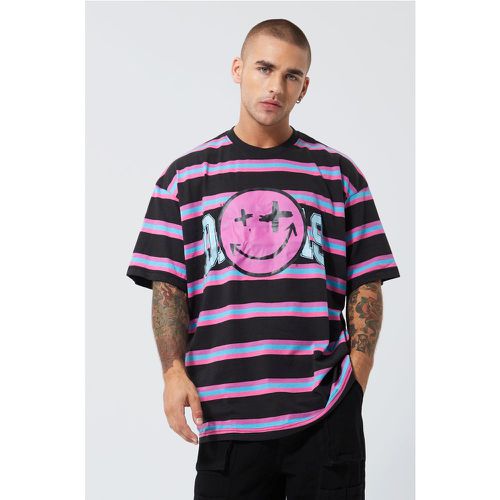 T-shirt oversize à imprimé Dallas - S - Boohooman - Modalova