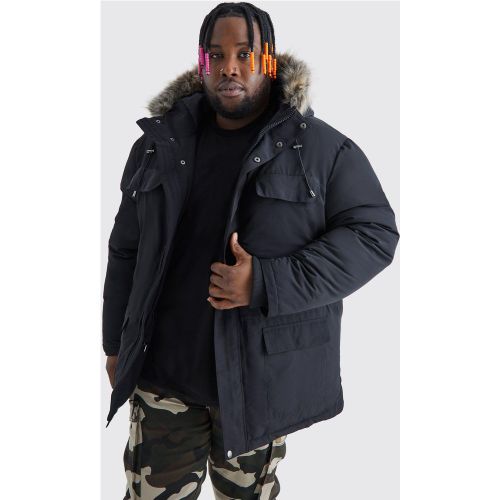 Grande taille - Parka à synthétique homme - XXXL - Boohooman - Modalova