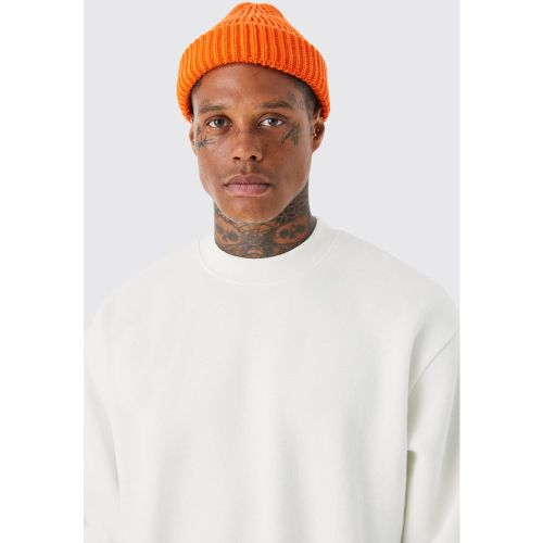 Bonnet côtelé - ONE SIZE - Boohooman - Modalova