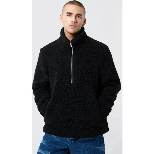 Veste en polaire à enfiler - M - Boohooman - Modalova