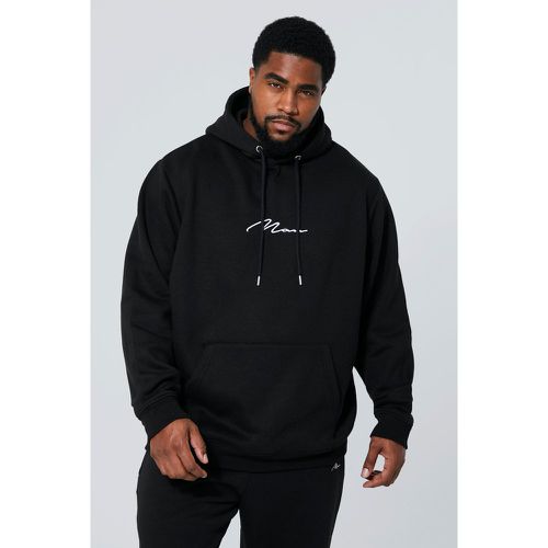 Grande taille - Sweat à capuche basique à logo - MAN homme - XXXL - Boohooman - Modalova