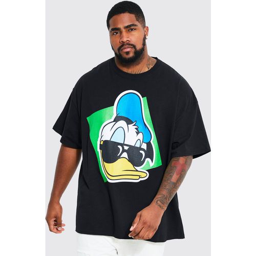 Grande taille - T-shirt à imprimé Donald Duck - Boohooman - Modalova