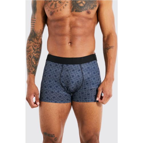 Boxer à imprimé digital - L - Boohooman - Modalova