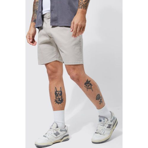 Short chino stretch - 28 - Boohooman - Modalova