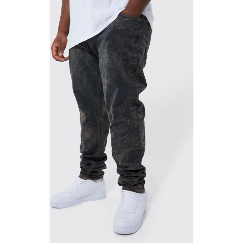 Grande taille - Jean skinny surteint - 46 - Boohooman - Modalova