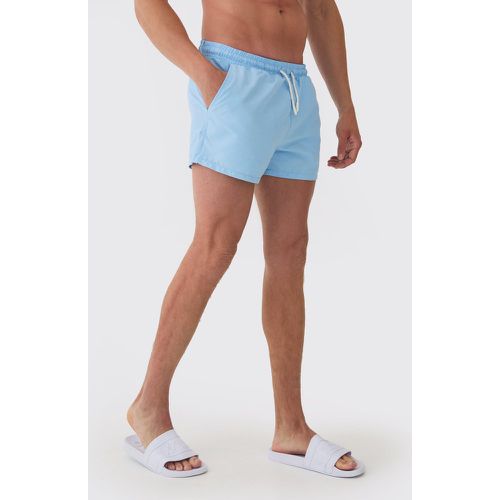 Short de bain court à logo - MAN - S - Boohooman - Modalova