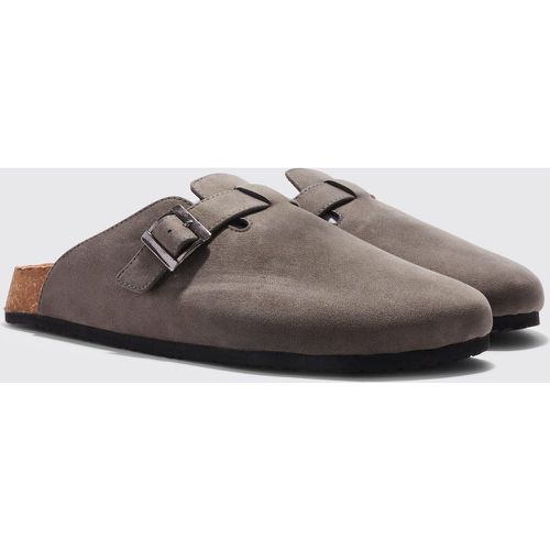 Mules en faux daim - 43 - Boohooman - Modalova