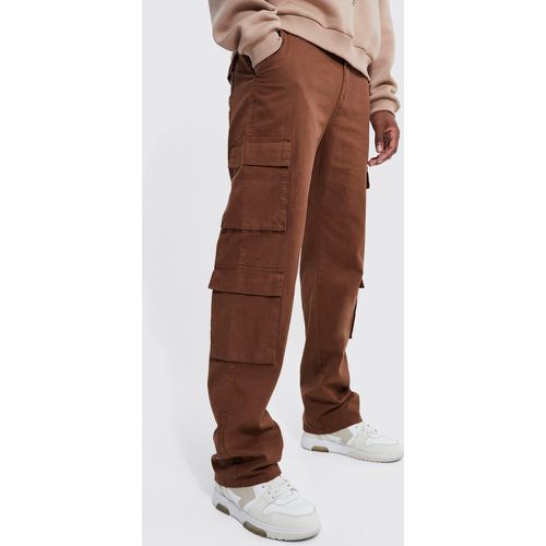 Tall - Pantalon cargo à poches multiples - Boohooman - Modalova